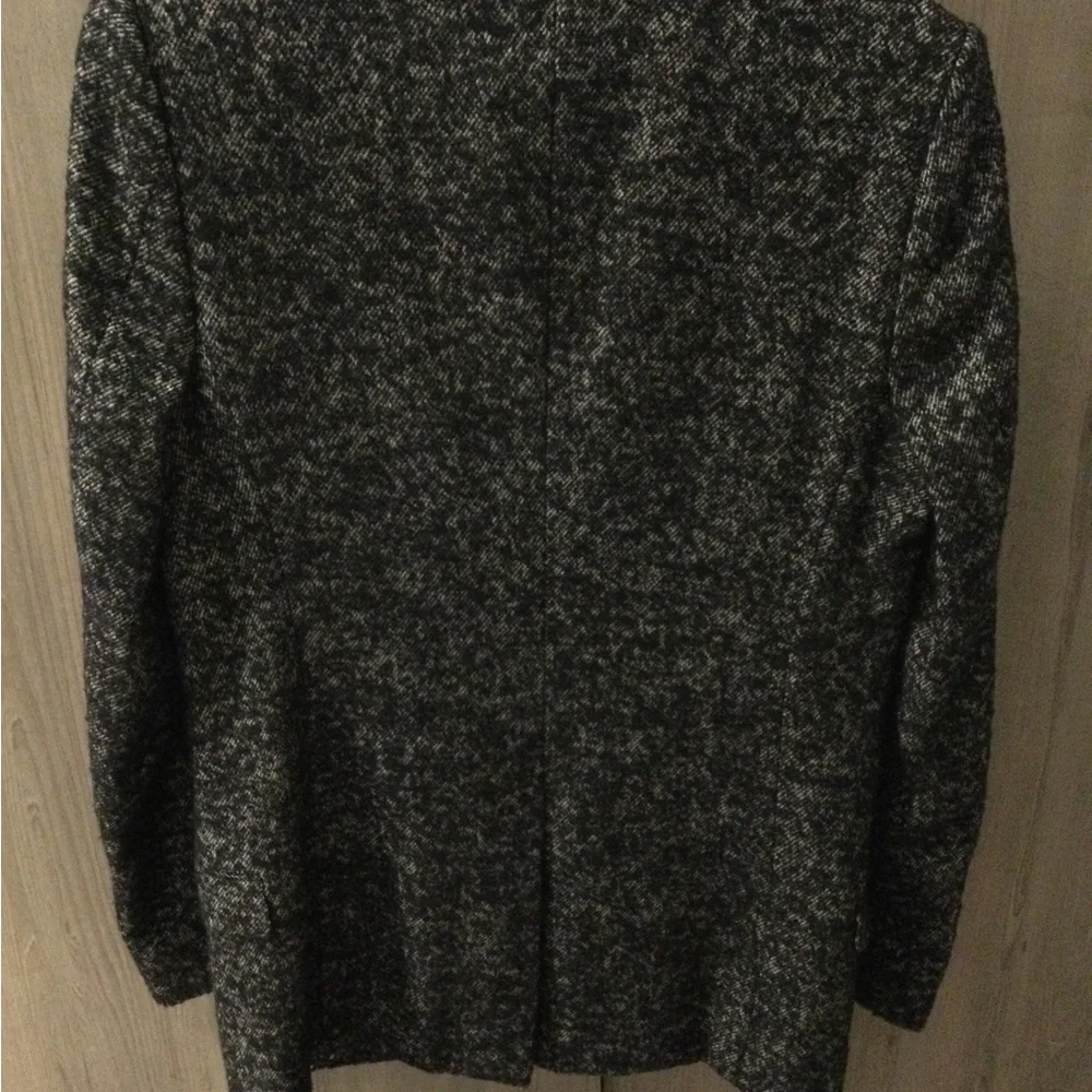 Gucci Black Heather Zip-Up Knit Sweater